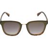 imageCircus NY by Sam Edelman Womens CC610 Retro Round Cat Eye SunglassesBlack  Tortoise