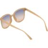 imageCircus NY by Sam Edelman Womens CC610 Retro Round Cat Eye SunglassesNude