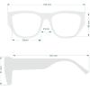 imageCircus NY by Sam Edelman Womens CC610 Retro Round Cat Eye SunglassesWhite  Nude