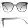 imageCircus NY by Sam Edelman Womens Cc610 Retro Round Cat Eye Sunglasses with Uv400 ProtectionTrendy Gifts for Her 63mmTortoise