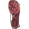 imageCircus NY by Sam Edelman Womens Olana Flower Flat SandalSpiced Merlot Multi
