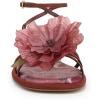 imageCircus NY by Sam Edelman Womens Olana Flower Flat SandalSpiced Merlot Multi