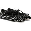 imageCIRCUS NY BY SAM EDELMAN Womens Zuri Ballet FlatBlack Metal Stud