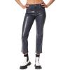 imageCircus NY Womens High Rise Ankle Slim StraightHypnotized  Wet Look Foil