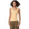 imageCircus NY Womens Valeria Scoop Neck Tank TopBuff Orange