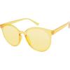 imageCircus NY by Sam Edelman Womens Cc596 Fun Round Sunglasses with Uv400 ProtectionTrendy Gifts for Her 517 MmYellow