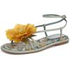 imageCircus NY by Sam Edelman Womens Olana Flower Flat SandalCool Mint Multi