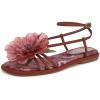imageCircus NY by Sam Edelman Womens Olana Flower Flat SandalSpiced Merlot Multi
