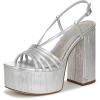 imageCircus NY by Sam Edelman Womens Siena Heeled SandalSoft Silver