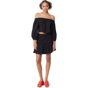 imageCircus NY Womens Caelap Off Shoulder Woven TopAnthracite