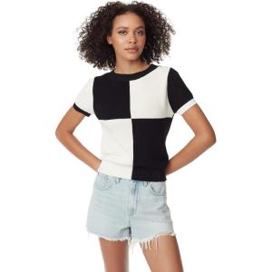 imageCircus NY Womens Crew Neck Short Sleeve Knit TopAnthracite