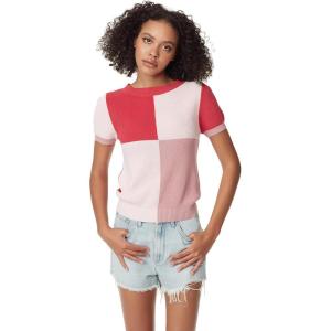 imageCircus NY Womens Crew Neck Short Sleeve Knit TopParadise Pink