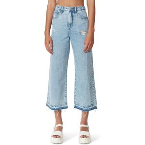 imageCircus NY Womens High Rise Wide Leg Cropped JeanStrongman