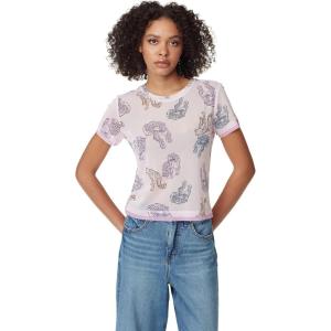 imageCircus NY Womens Izzie Double Layer Tee ShirtCheetah Party  Phalaenopsis