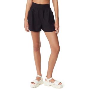 imageCircus NY Womens Soft Wide Leg Pull on High Rise ShortAnthracite