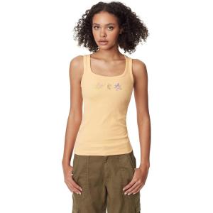 imageCircus NY Womens Valeria Scoop Neck Tank TopBuff Orange