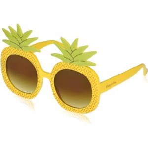 imageCircus NY by Sam Edelman Womens CC348 Pineapple Frame Round SunglassesYellow