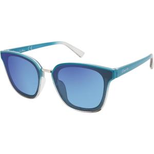 imageCircus NY by Sam Edelman Womens CC610 Retro Round Cat Eye SunglassesBlue  Grey