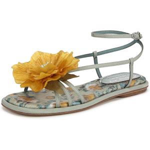imageCircus NY by Sam Edelman Womens Olana Flower Flat SandalCool Mint Multi