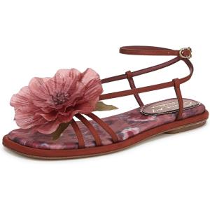 imageCircus NY by Sam Edelman Womens Olana Flower Flat SandalSpiced Merlot Multi