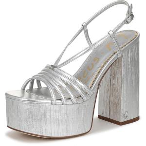 imageCircus NY by Sam Edelman Womens Siena Heeled SandalSoft Silver
