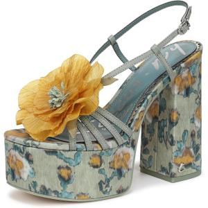 imageCircus NY by Sam Edelman Womens Siena Flower Heeled SandalCool Mint Multi