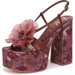 imageCircus NY by Sam Edelman Womens Siena Flower Heeled SandalSpiced Merlot Multi