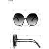 imageCircus NY by Sam Edelman Womens CC358 Metal Heart SunglassesBlack