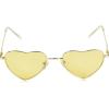 imageCircus NY by Sam Edelman Womens CC358 Metal Heart SunglassesYellow