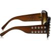 imageCircus NY by Sam Edelman Womens Cc354 Oversized Pearl Square SunglassesBrown