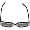 imageCircus NY by Sam Edelman Womens Cc439 Bling Oversized Square Sunglasses with Uv400 ProtectionTrendy Gifts for Her 51mmBlack