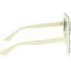 imageCircus NY by Sam Edelman Womens Cc439 Bling Oversized Square Sunglasses with Uv400 ProtectionTrendy Gifts for Her 51mmWhite