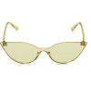 imageCircus NY by Sam Edelman Womens Cc490 Shield Cat Eye Sunglasses with Uv400 ProtectionTrendy Gifts for Her 143mmYellow