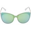 imageCircus NY by Sam Edelman Womens Cc568 Shield Cat Eye Sunglasses with Uv400 ProtectionTrendy Gifts for Her 130mmWhite  Rose Gold