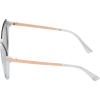 imageCircus NY by Sam Edelman Womens Cc568 Shield Cat Eye Sunglasses with Uv400 ProtectionTrendy Gifts for Her 130mmWhite  Rose Gold