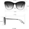 imageCircus NY by Sam Edelman Womens Cc568 Shield Cat Eye Sunglasses with Uv400 ProtectionTrendy Gifts for Her 130mmWhite  Rose Gold