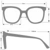 imageCircus NY by Sam Edelman Womens Cc576 Flush Lens Square Sunglasses with Uv400 ProtectionTrendy Gifts for Her 60mmBrown