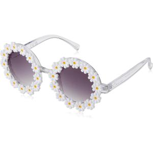 imageCircus NY by Sam Edelman Womens CC346 Daisy Flower Round Sunglasses with UV400 Protection  Trendy Gifts for Her 49mm