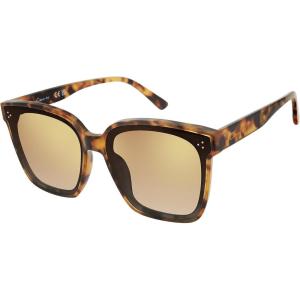 imageCircus NY by Sam Edelman Womens Cc354 Oversized Pearl Square SunglassesTortoise