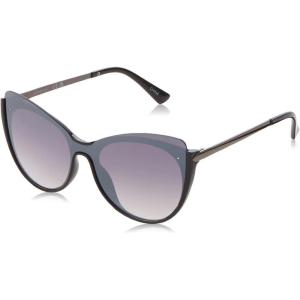 imageCircus NY by Sam Edelman Womens Cc568 Shield Cat Eye Sunglasses with Uv400 ProtectionTrendy Gifts for Her 130mmBlack  Gunmetal