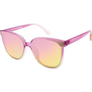 imageCircus NY by Sam Edelman Womens Cc576 Flush Lens Square Sunglasses with Uv400 ProtectionTrendy Gifts for Her 60mmPink