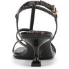 imageCircus NY by Sam Edelman Womens Jaida Heeled SandalDark ChocolateBlack Multi