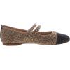 imageCircus NY by Sam Edelman Womens Zoey Mary Jane FlatBlack Natural MultiBlack