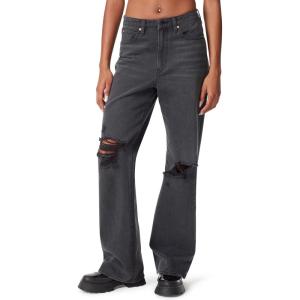 imageCircus NY Womens High Waist Slouchy Wide Leg JeanOn the Prowl  Destruction