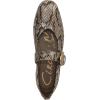 imageCircus NY by Sam Edelman Womens Bella Mary Jane FlatTaupe Snake Multi