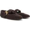 imageCircus NY by Sam Edelman Womens Bella Plush Mary Jane FlatDark Chocolate Shearling