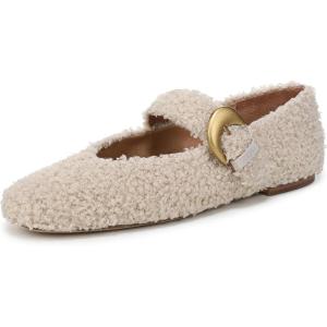 imageCircus NY by Sam Edelman Womens Bella Plush Mary Jane FlatNatural Shearling