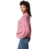 image:imageCircus NY Womens Animal Patchwork Pullover SweaterBeetroot Purple  Animal Print