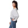 image:imageCircus NY Womens Florence Blouson Sleeve SweatshirtHeather Grey