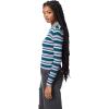 image:imageCircus NY Womens Striped 2nd Layer Mock Neck SweaterMoroccan Blue Stripe
